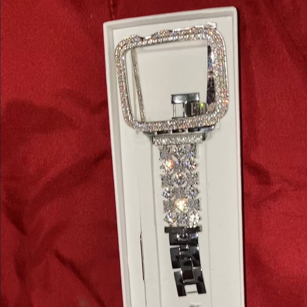 APPLE WATCH SERIES 3 ICED OUT CASE/BAND